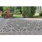 World Rug Gallery Contemporary Geometric Indoor/Outdoor Area Rug 5' x 7' Blue 411BLUE5X7 - alternate 5